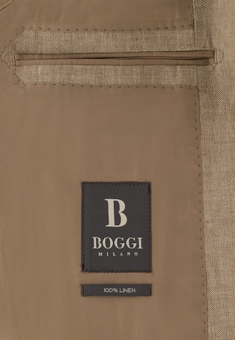 Coupe slim Costume Boggi Milano en beige