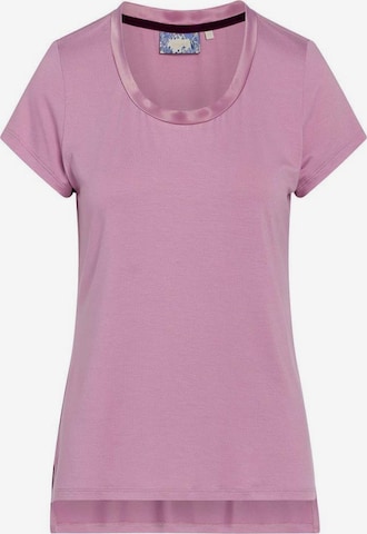 ESSENZA Pajama Shirt 'Luyza' in Pink: front