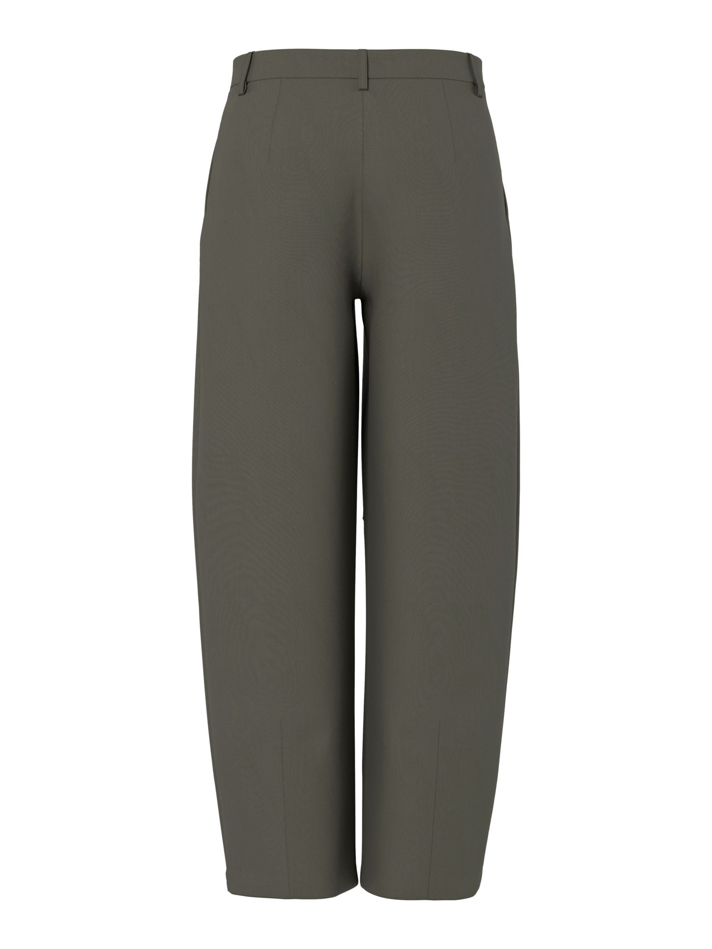 Barrel Pantalon à pince 'PCBosella' PIECES en vert