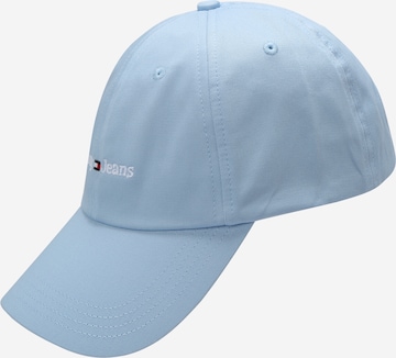 Tommy Jeans Cap in Blue: front