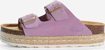 BaytonNatikače s potpeticom 'ALCEE' - ljubičasta boja: prednji dio