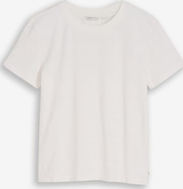 T-shirt TOM TAILOR DENIM en blanc : devant