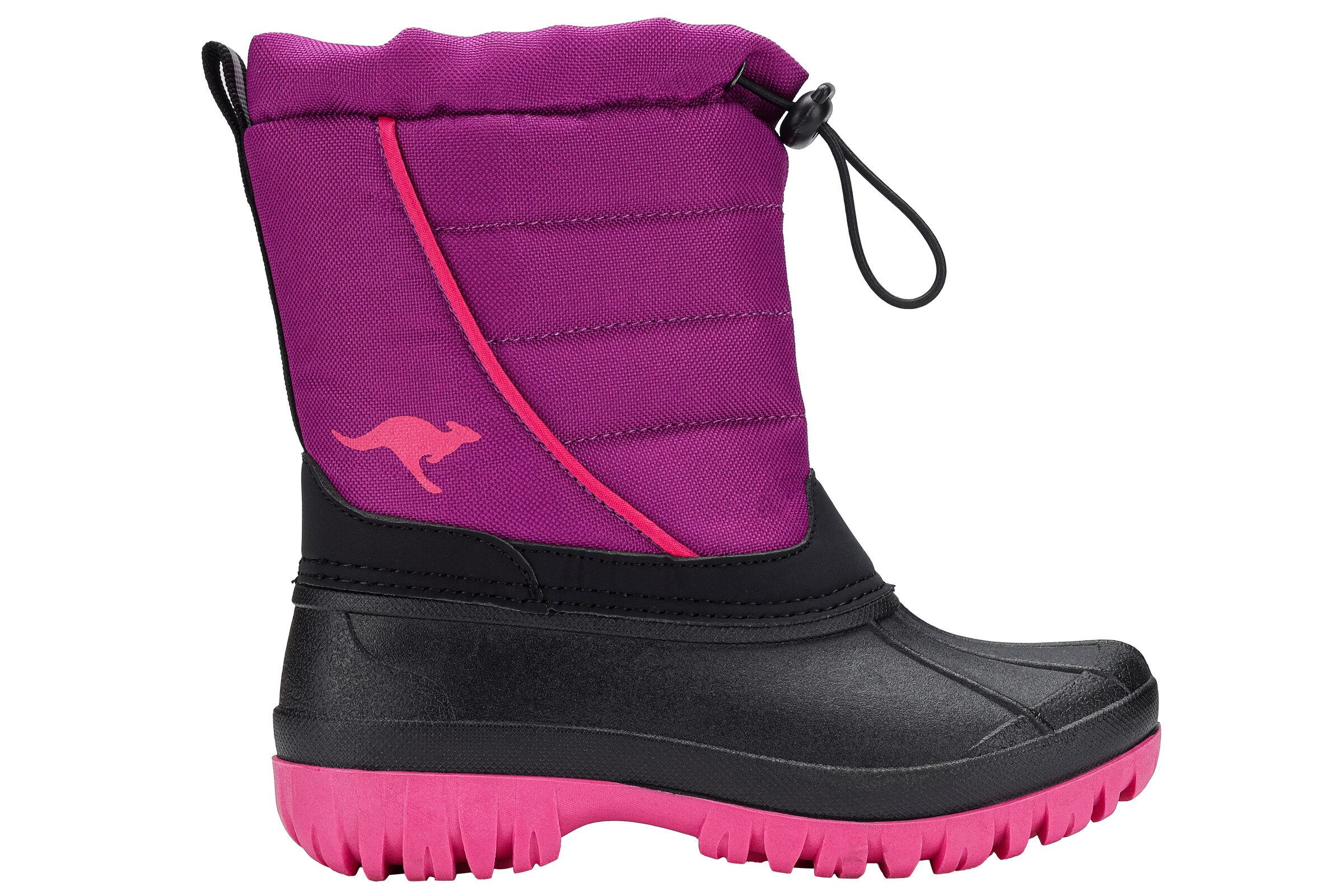 KangaROOS Snow Boots in Pink
