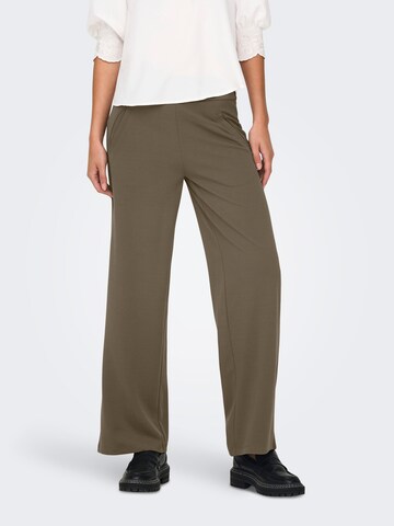Wide leg Pantaloni 'JDYLOUISVILLE CATIA' di JDY in verde: frontale