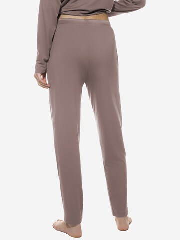 Mey Skinny Pyjamahose 'Pure Chic'‌‌‌‌‌‌‌‌‌‌ in Braun