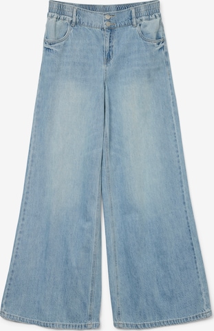 mėlyna VERO MODA Plačios klešnės Džinsai 'VMAnnet': priekis