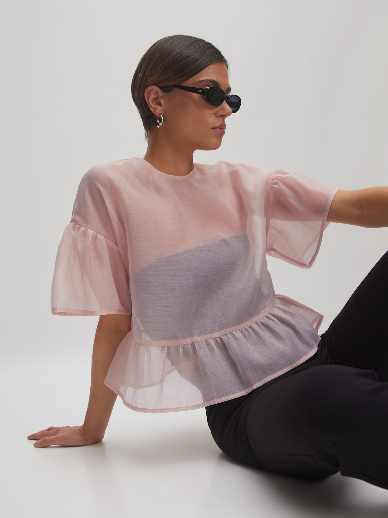 EDITED Camicia da donna 'Tuala' rosé