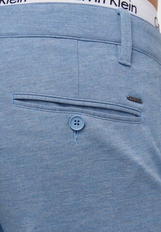 INDICODE JEANS Slimfit Chinohose ' Rodekro ' in Blau