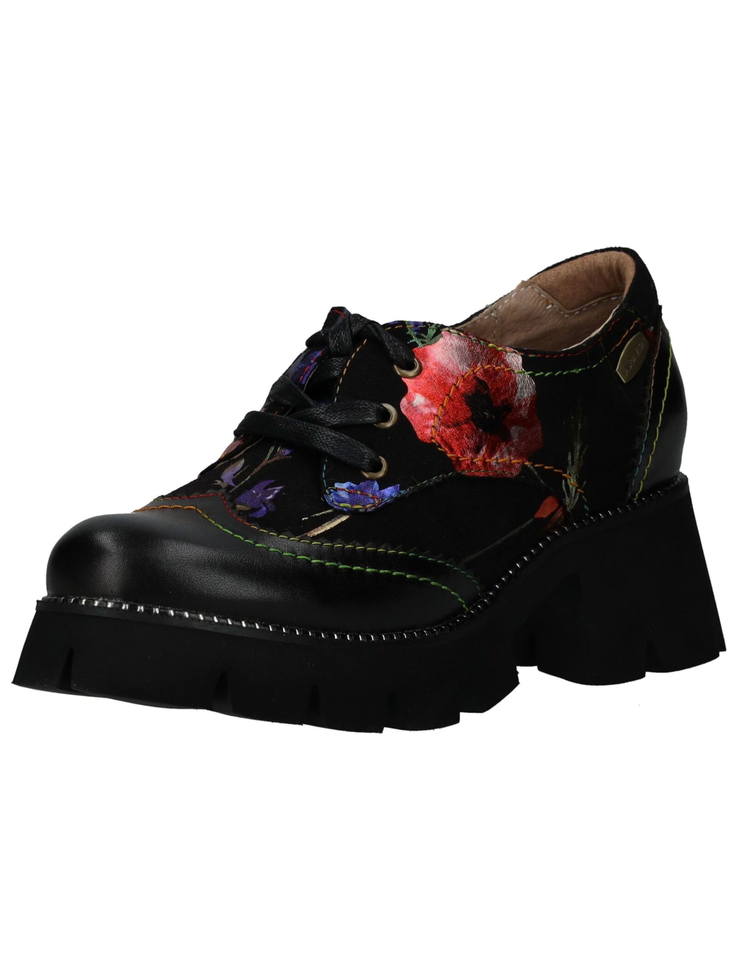 Laura Vita Schnürschuhe in mischfarben / schwarz, Produktansicht