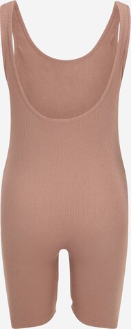 Nasty Gal Petite Overal – hnědá