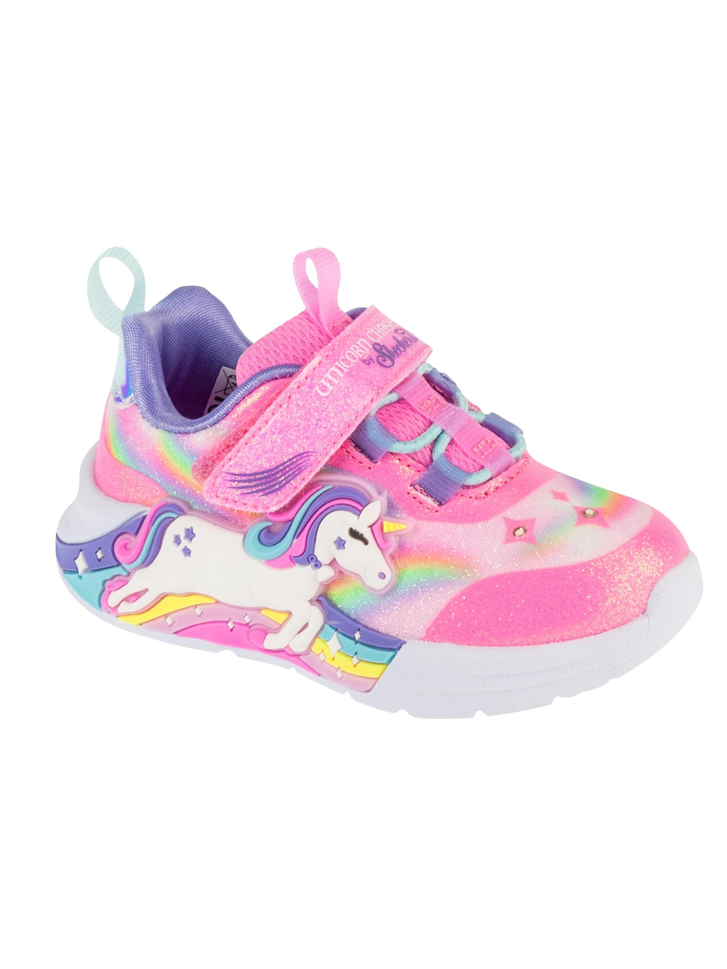 rožinė SKECHERS Sportbačiai 'Unicorn Chaser': priekis