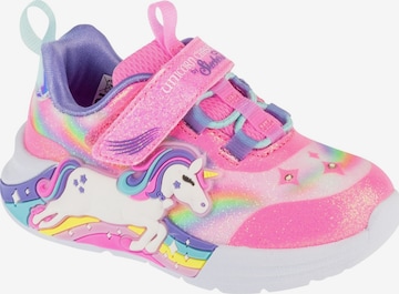 Baskets 'Unicorn Chaser' SKECHERS en rose : devant