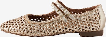 Next Odprte balerinke 'Forever Comfort' | zlata barva: sprednja stran