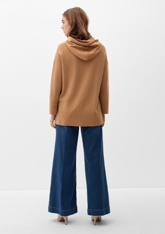 s.Oliver Oversized Sweater in Brown