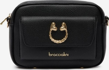 Borsa a tracolla 'Dolly' di Braccialini in nero: frontale