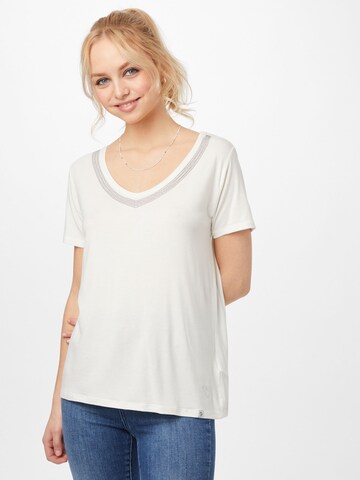 T-shirt 'MILLY' Key Largo en blanc : devant