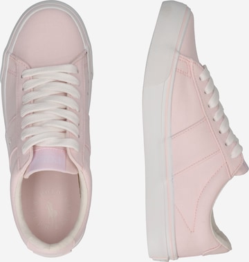Polo Ralph Lauren Sneakers 'SAYER' in Roze