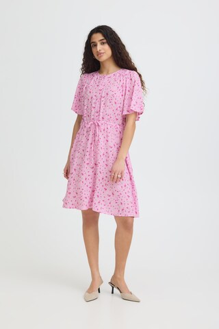ICHI - Vestido em rosa