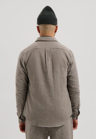 Dstrezzed Regular fit Button Up Shirt 'Mateja' in Brown