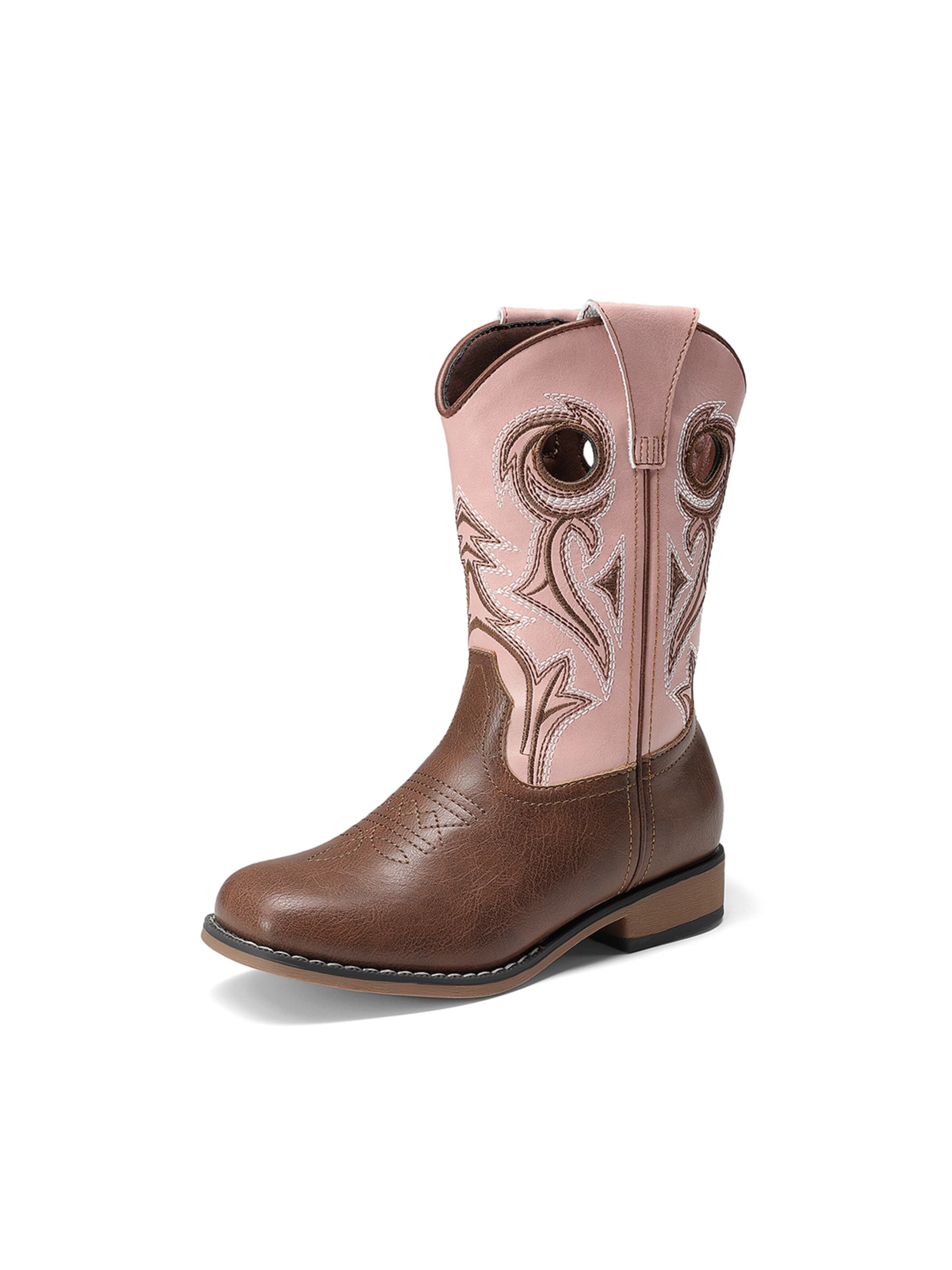 Dream Pairs Laarzen in Roze: voorkant