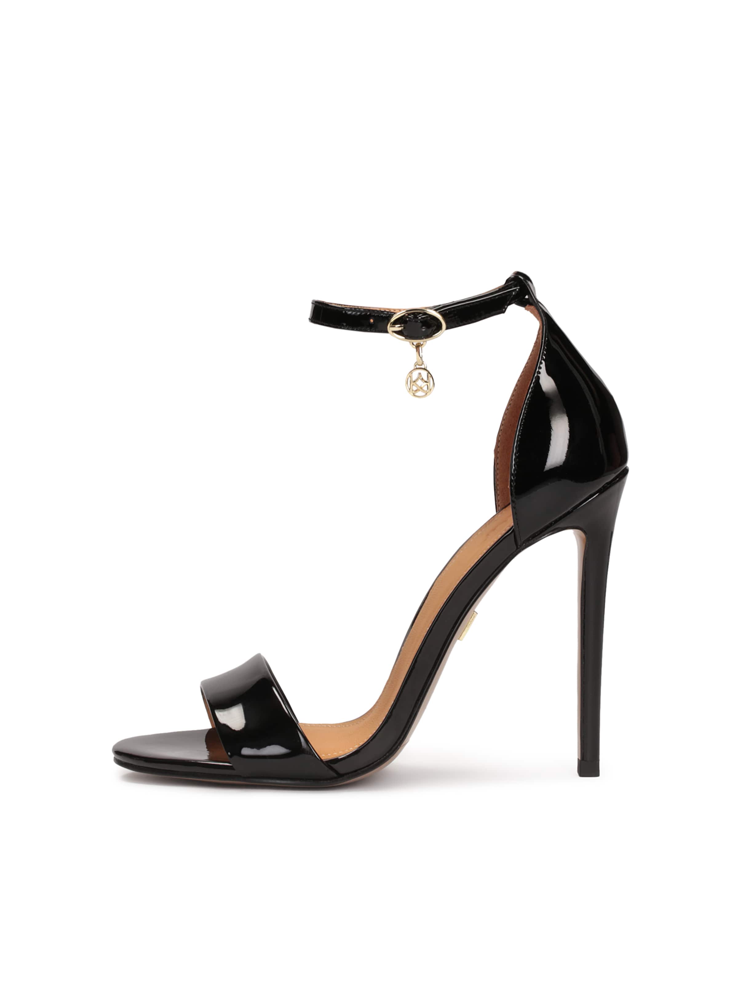 Kazar Sandaalit värissä musta: etupuoli