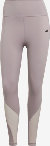 Skinny Pantalon de sport 'Tailored Hiit' ADIDAS PERFORMANCE en violet : devant