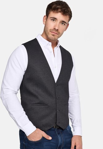 Gilet de costume ' Coolidge ' JEFF en gris : devant