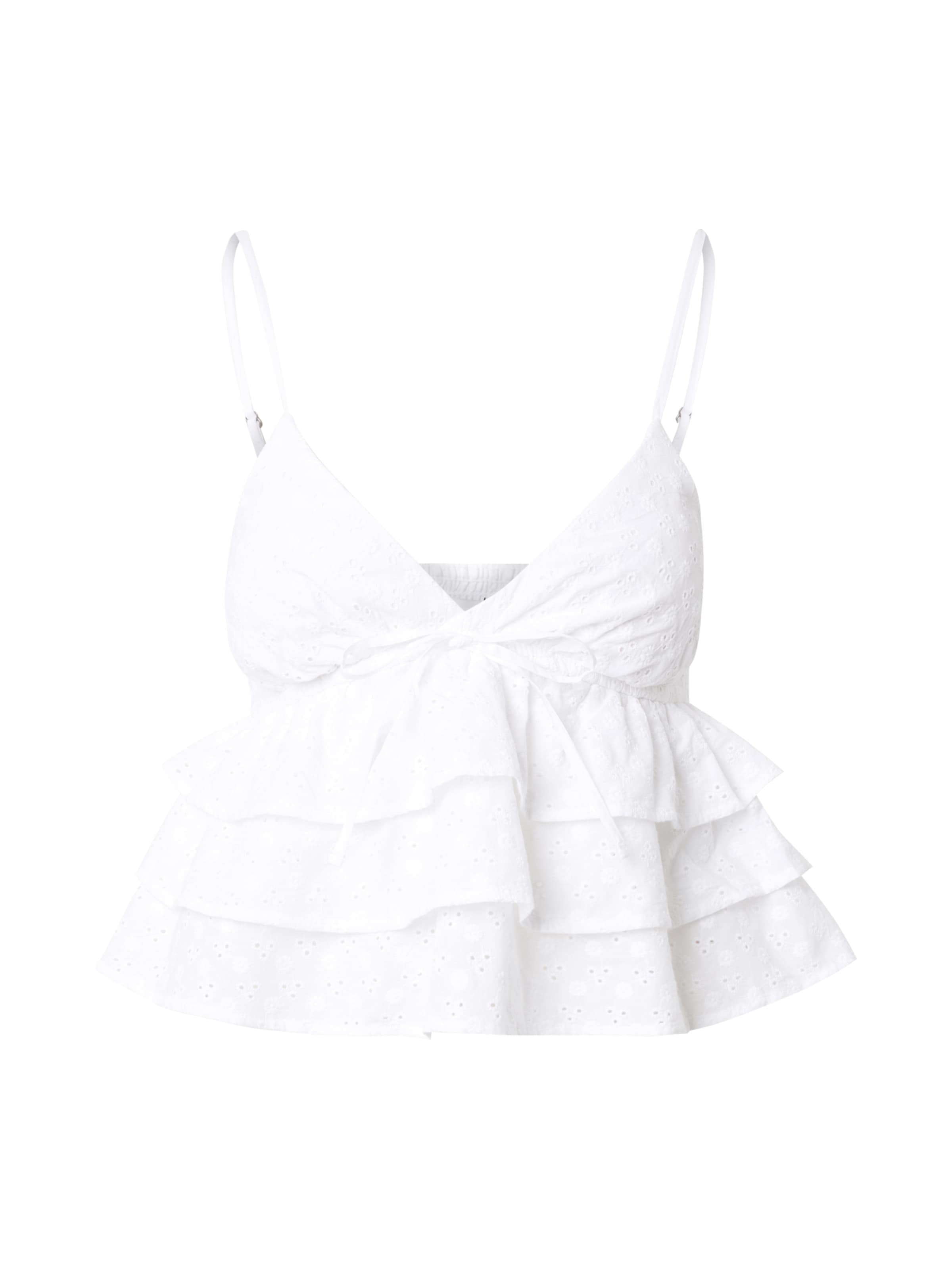 balta HOLLISTER Palaidinė be rankovių: priekis