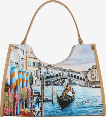Cabas 'Yesbag' Y Not? en bleu : devant