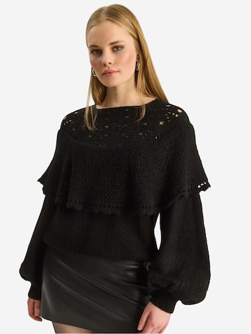 Bianco Lucci - Pullover 'Pullover' em preto