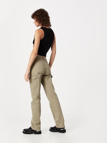 ONLY Regular Cargo Jeans 'EMILY' in Green