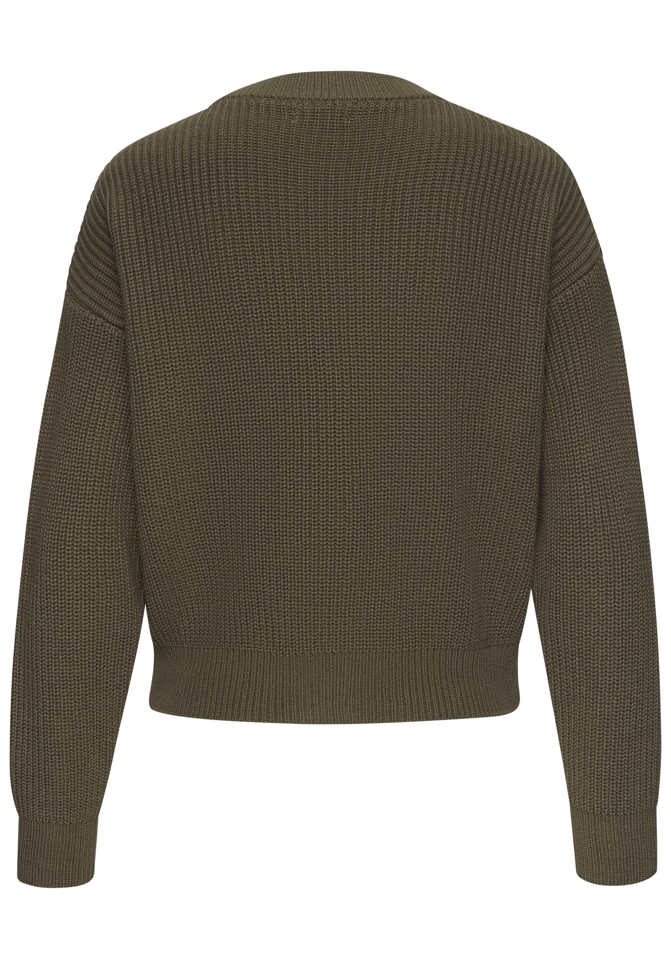 LASCANA Вязаная кофта в Зеленый