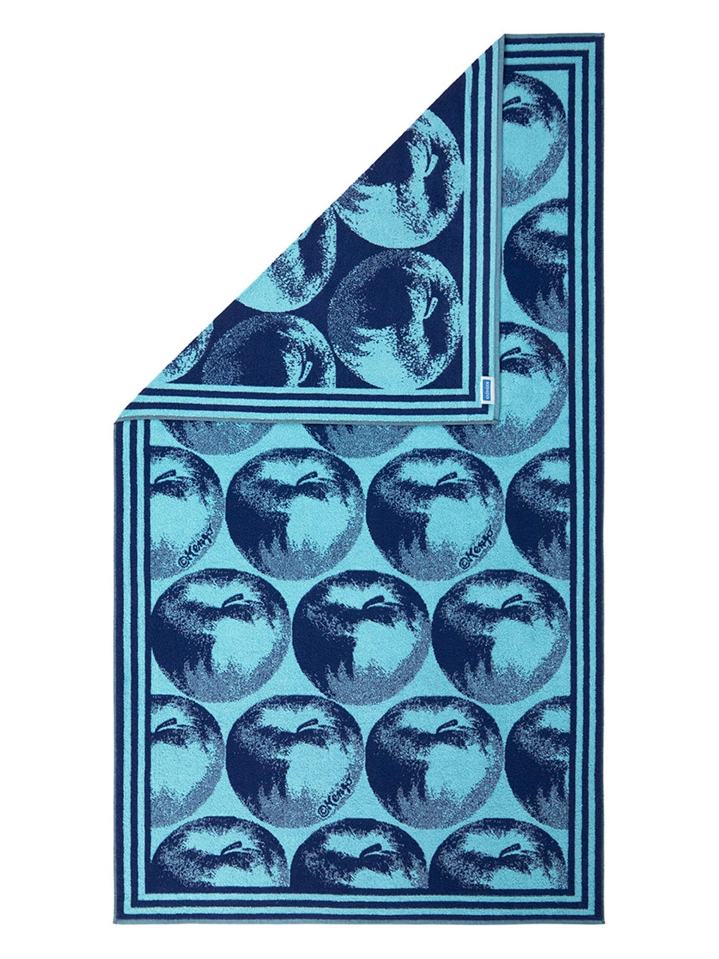 KENZO Towel 'KAPPLE' in Blue