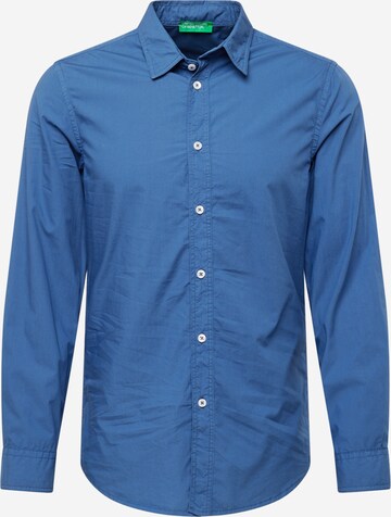 UNITED COLORS OF BENETTONRegular Fit Košulja - plava boja: prednji dio