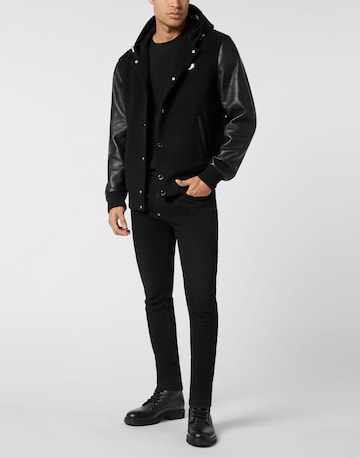 Philipp Plein - Chaqueta de entretiempo en negro