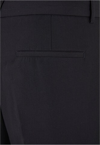 Urban Classics Loose fit Pleat-Front Pants in Black