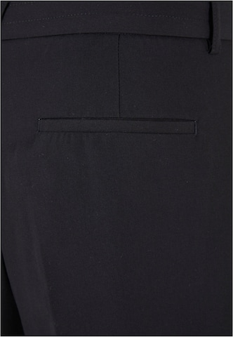 Urban Classics Loosefit Kalhoty se sklady v pase – černá