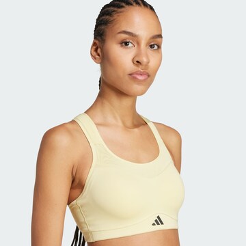 ADIDAS PERFORMANCE Bralette Sports bra 'TLRDIM' in Yellow
