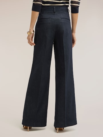 MOTIVI Wide leg Jeans in Blauw