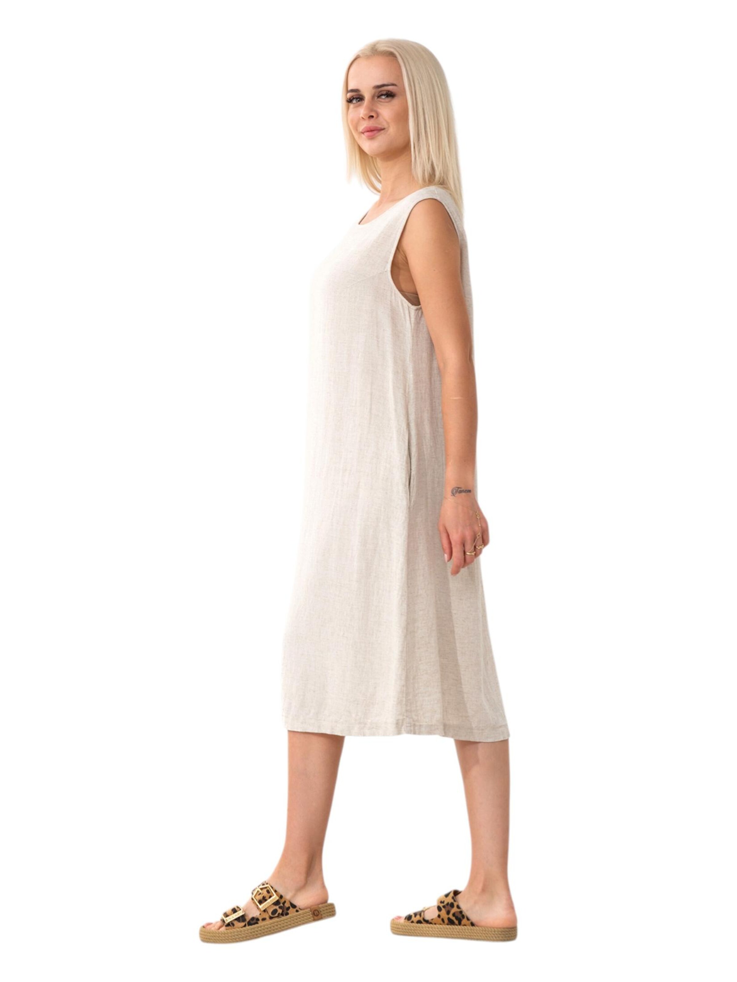 Robe d’été 'ELA' WENOR en beige