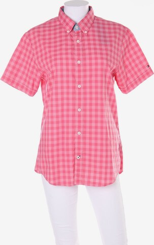 TOMMY HILFIGER Button Up Shirt in S in Pink: front