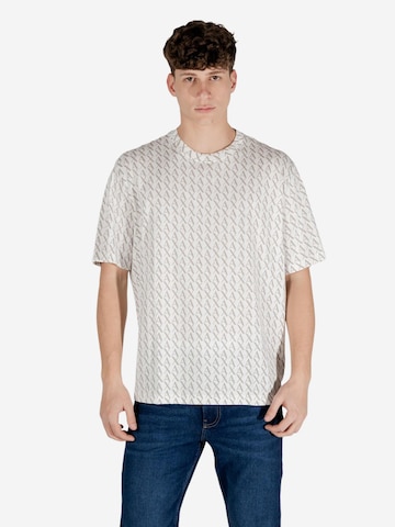 Maglietta 'XM001228 AF10356' di ARMANI EXCHANGE in beige: frontale