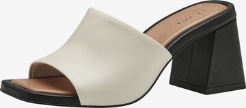 NEWD.Tamaris Pantolette i beige: framsida