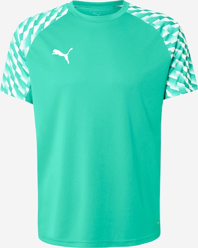 PUMA Toiminnallinen paita 'teamLIGA26' koossa S värissä smaragdi / valkoinen, Tuotenäkymä