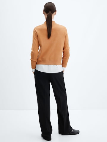 MANGO Sweater 'TORTU' in Brown