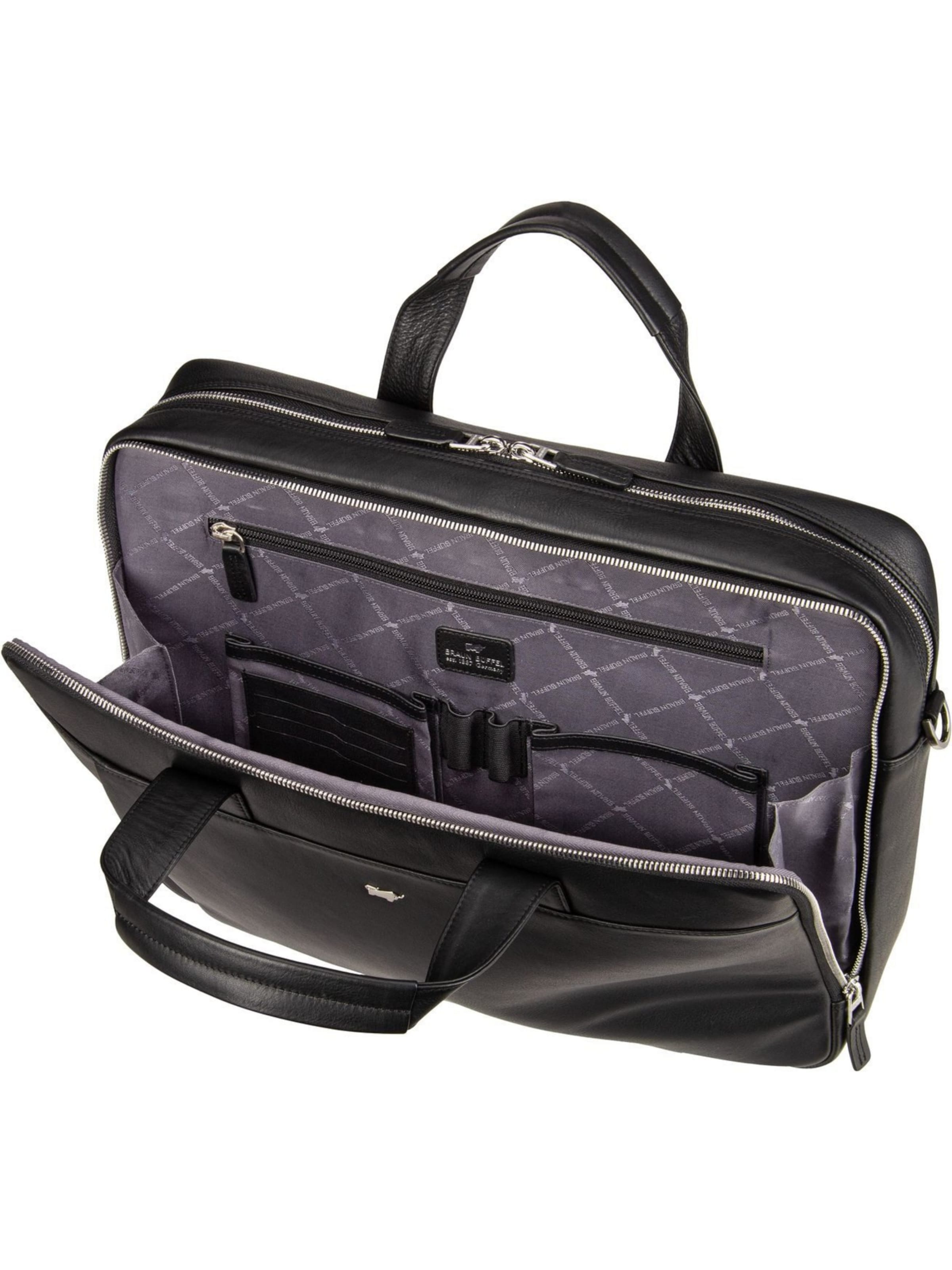 Braun Büffel Document Bag 'GOLF 3.0' in Black