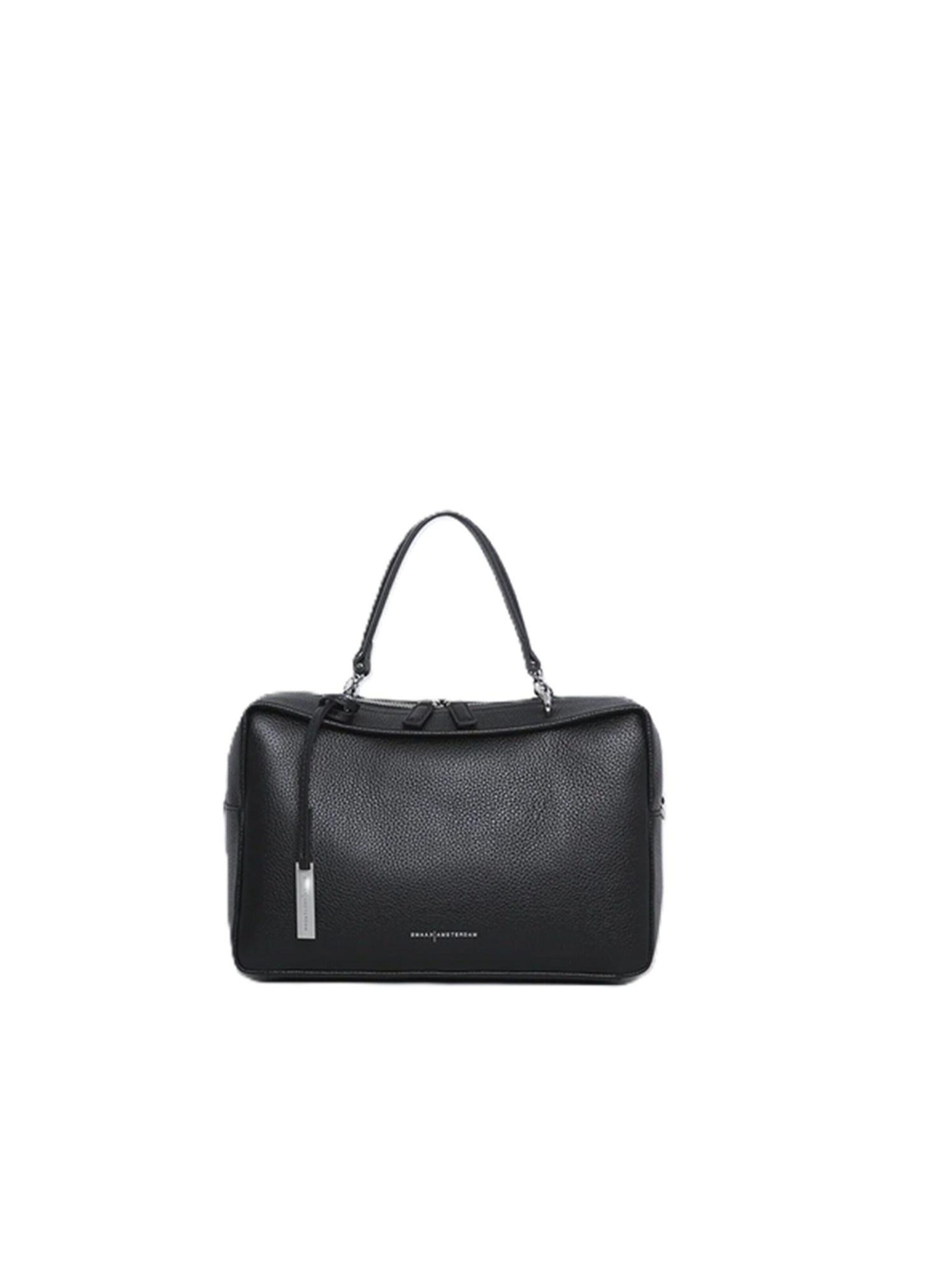 Smaak Schultertasche 'LUUK'‌‌‌‌‌‌‌‌ in Schwarz: Vorderseite