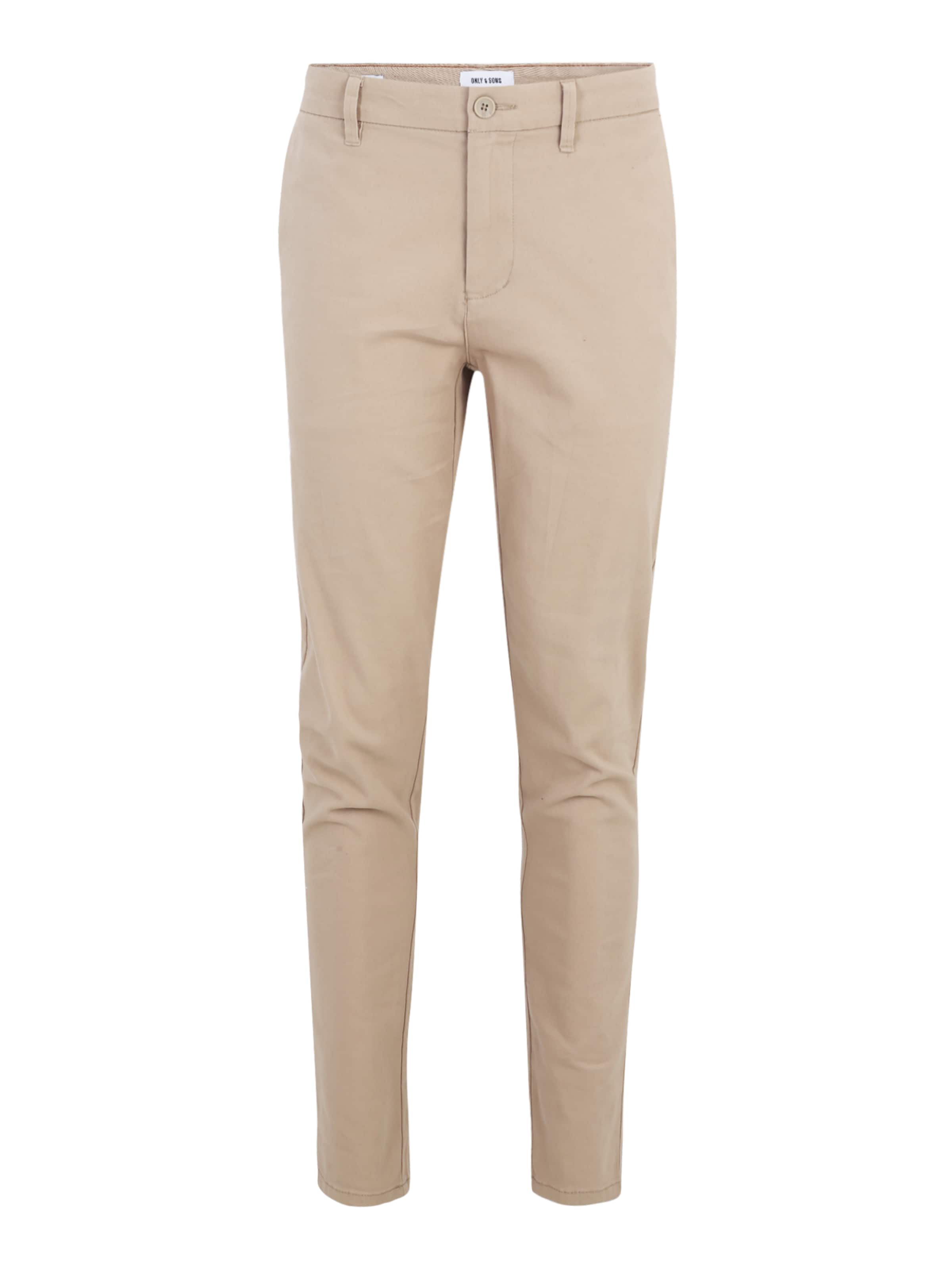 Only & Sons Slimfit Παντελόνι τσίνο 'ONSNICKY PETE' σε γκρι: μπροστά