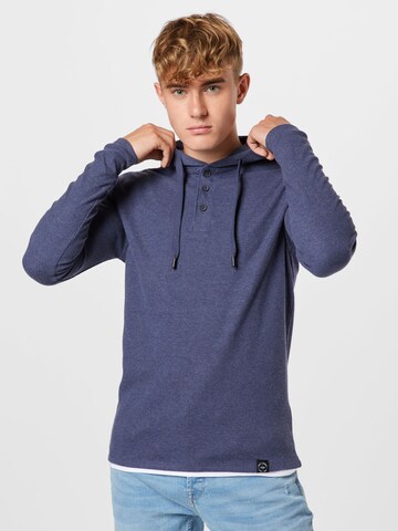 Sweat-shirt 'Saragossa' Key Largo en bleu : devant