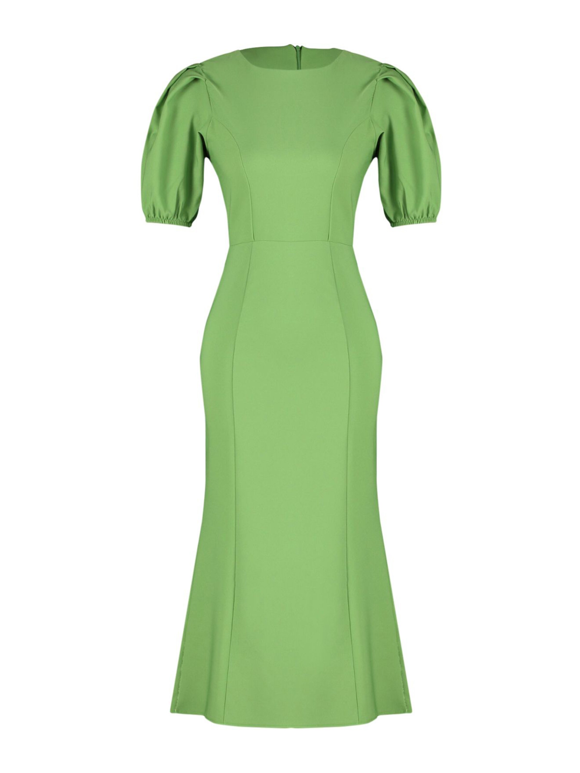 Trendyol Рокля в зелено: отпред